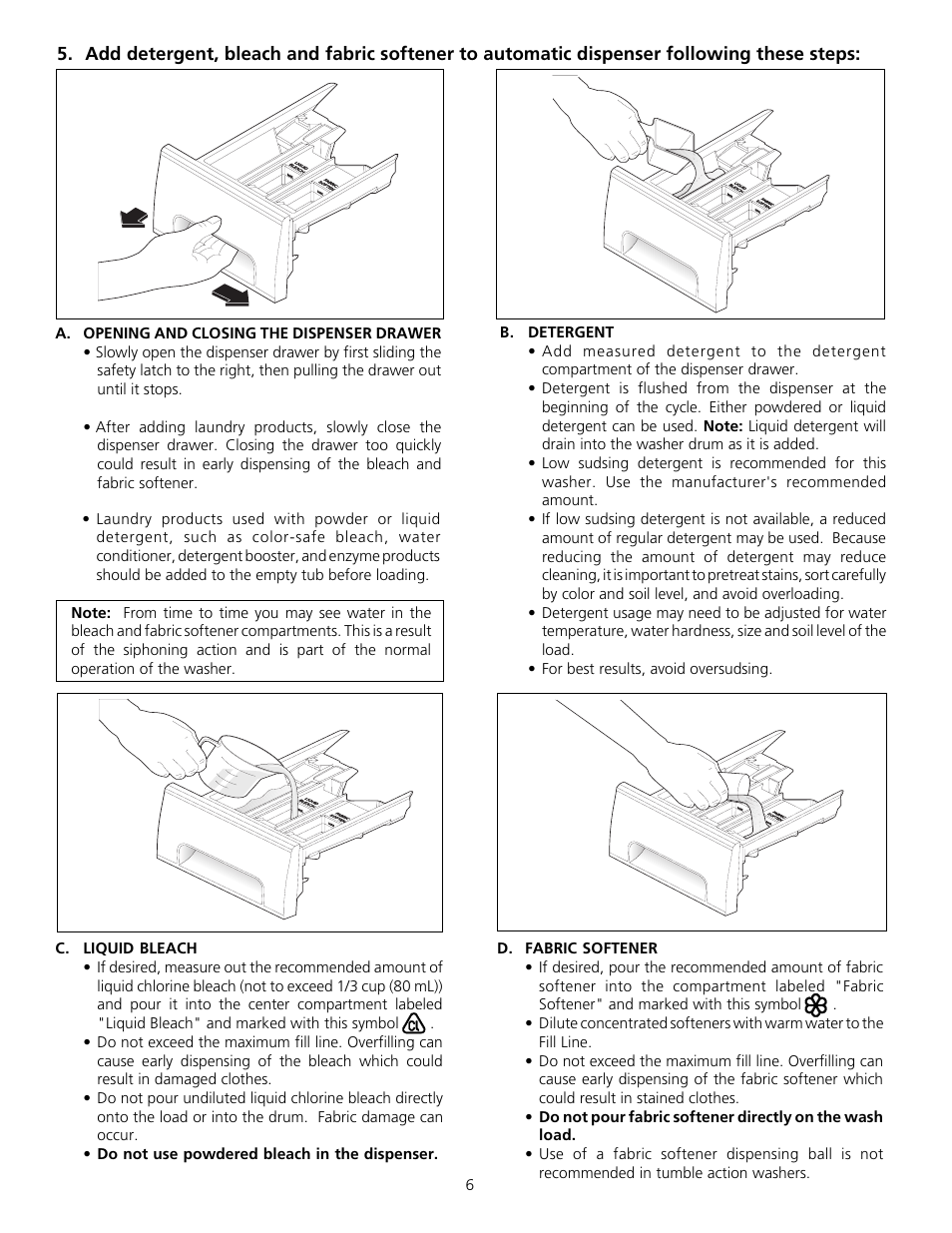 FRIGIDAIRE Gallery 131842800 User Manual | Page 6 / 14