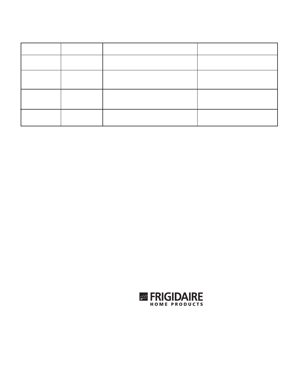 Frigidaire tumble action laundr | FRIGIDAIRE TUMBLE ACTION LAUNDRY CENTER User Manual | Page 17 / 17