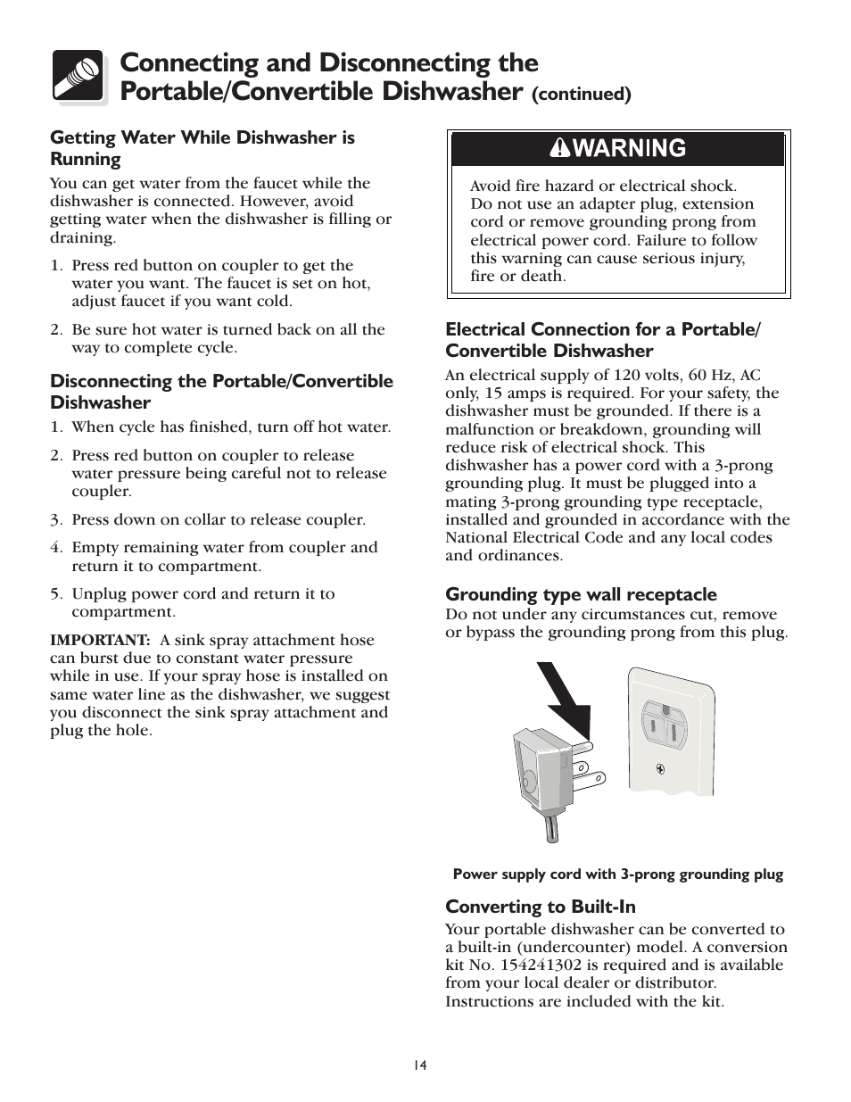 FRIGIDAIRE 400 User Manual | Page 14 / 20