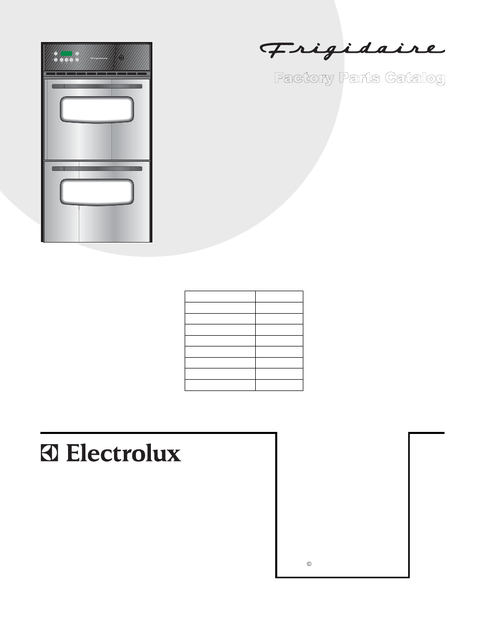 FRIGIDAIRE FGB24T3E User Manual | 10 pages