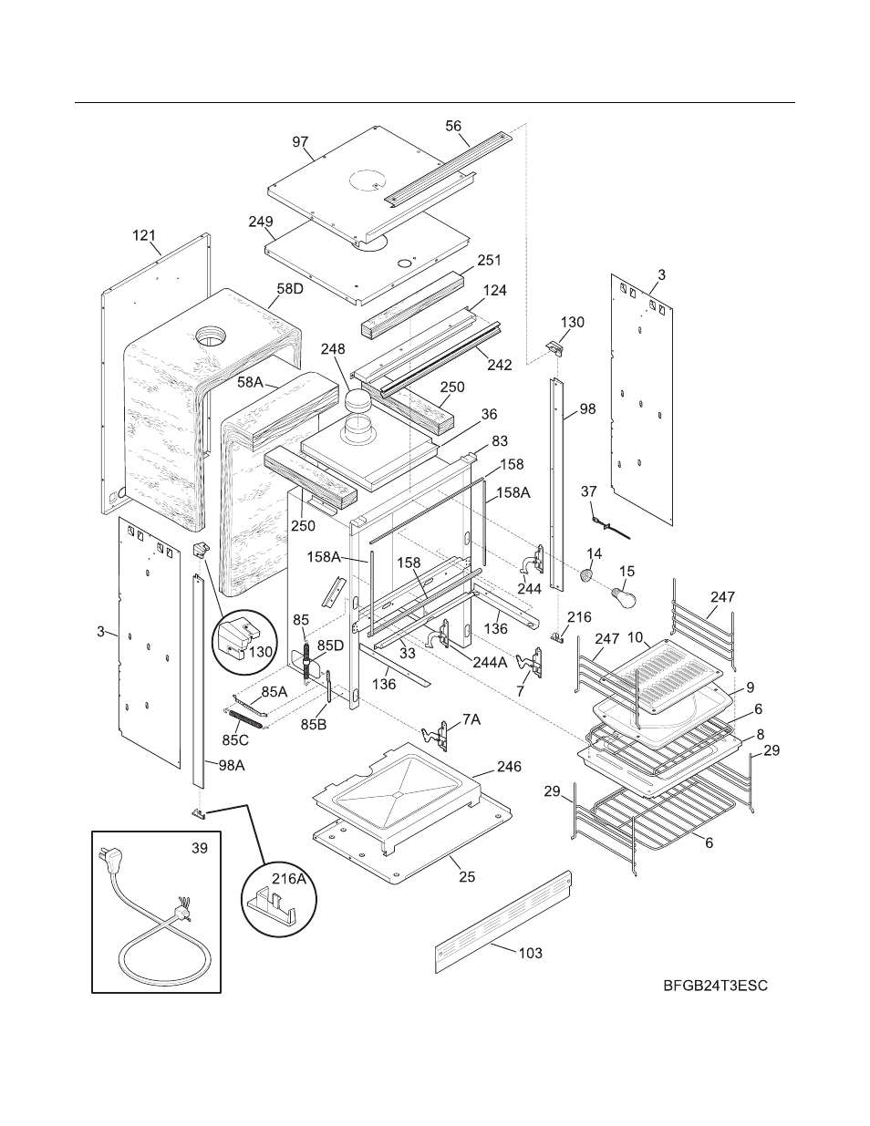FRIGIDAIRE FGB24T3E User Manual | Page 6 / 10