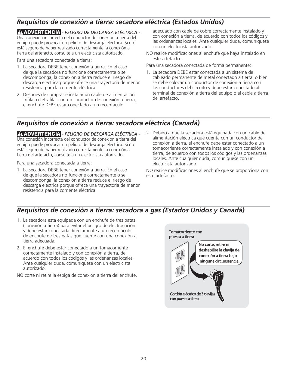 FRIGIDAIRE 137153400A User Manual | Page 20 / 24