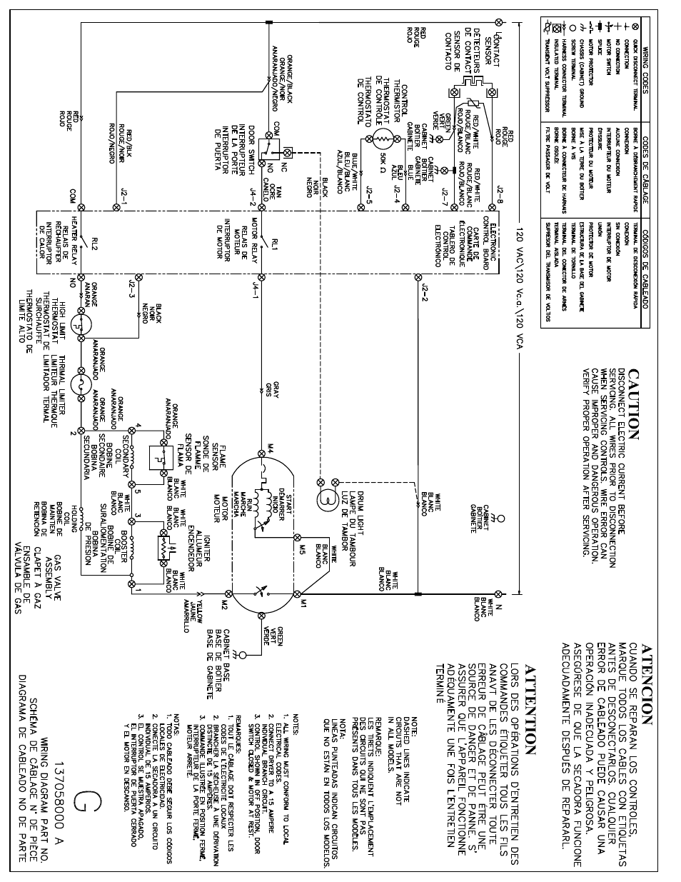 FRIGIDAIRE 137058000A 0808 User Manual | Page 8 / 8