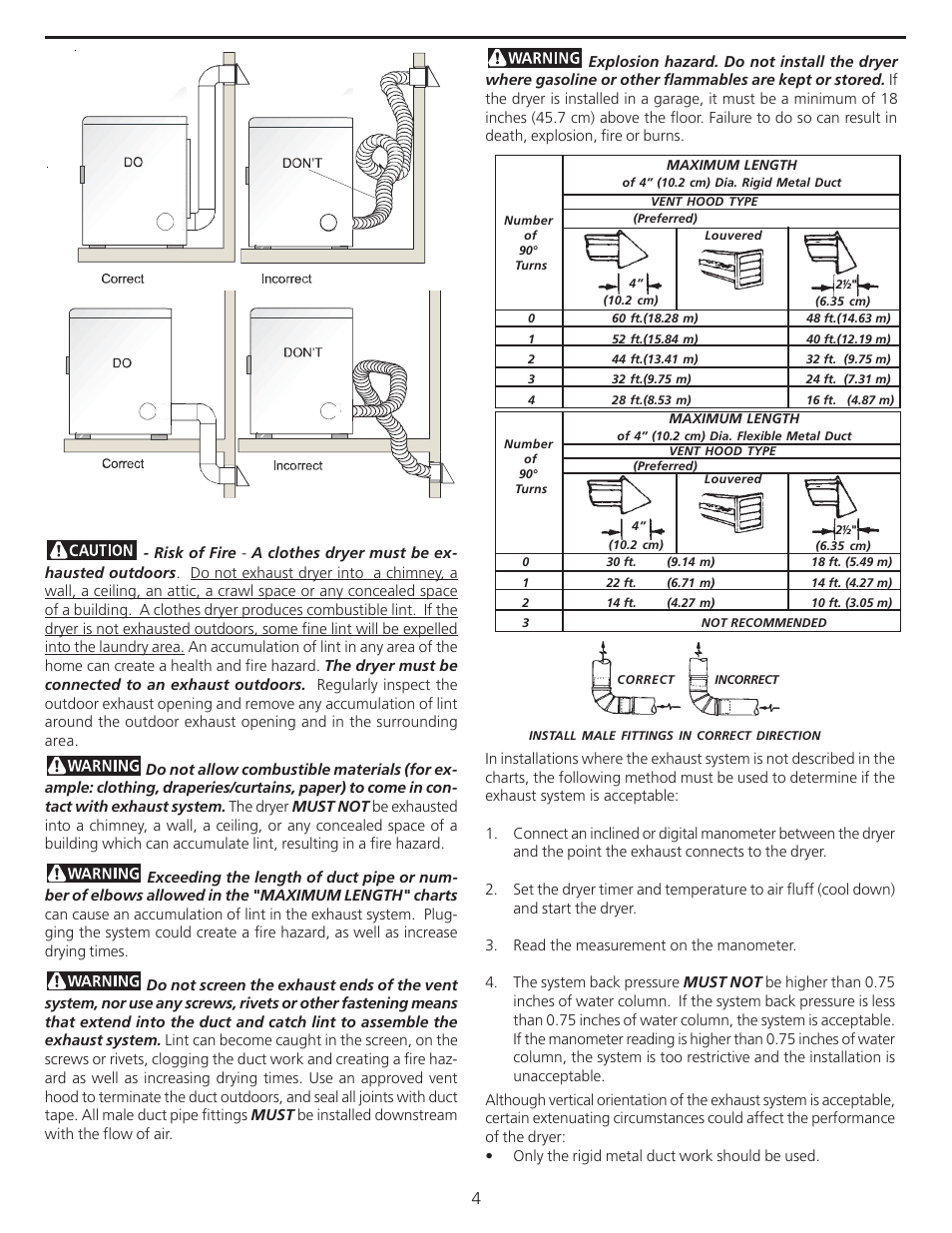 FRIGIDAIRE 137101400 User Manual | Page 4 / 35