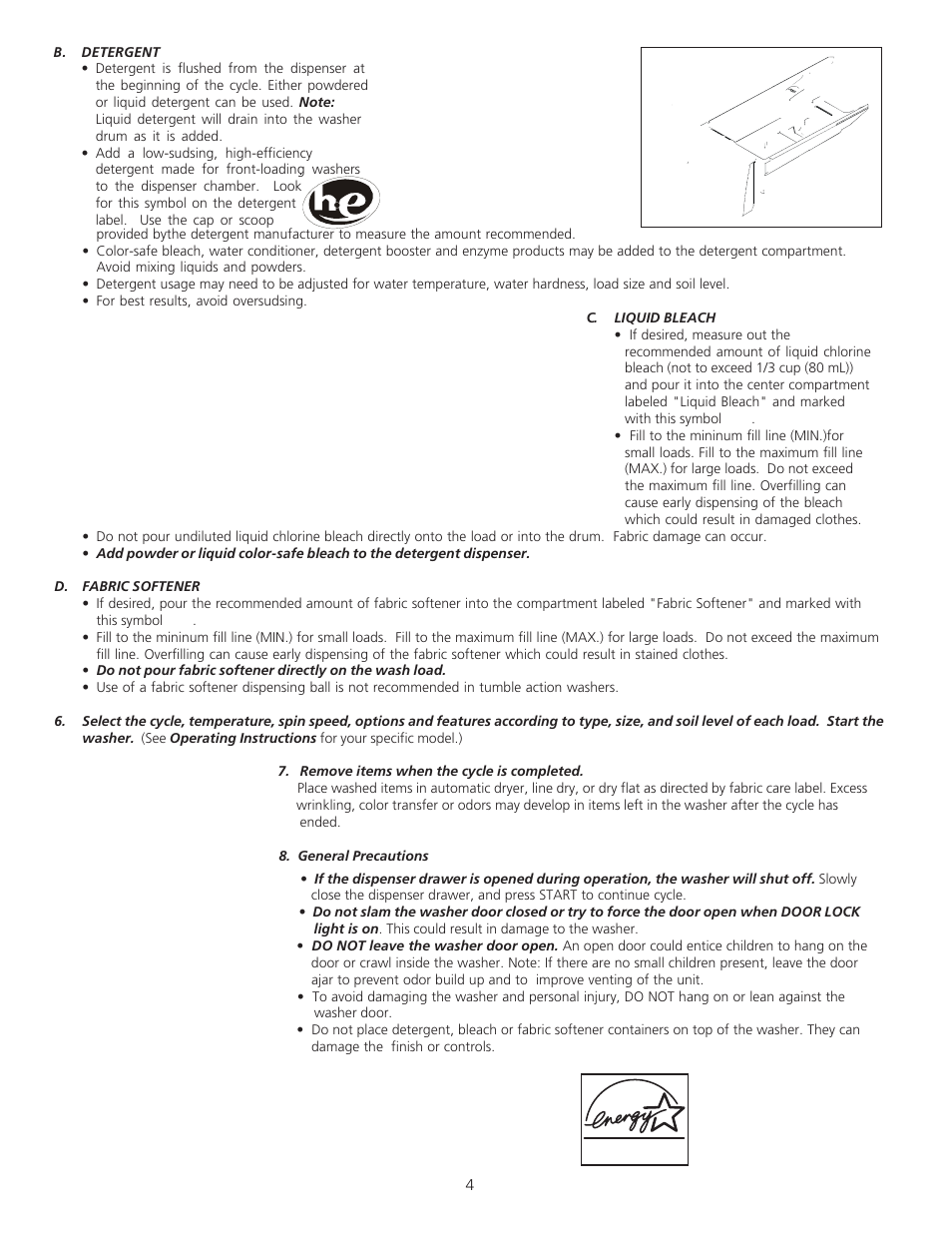 FRIGIDAIRE 134667900 User Manual | Page 4 / 9