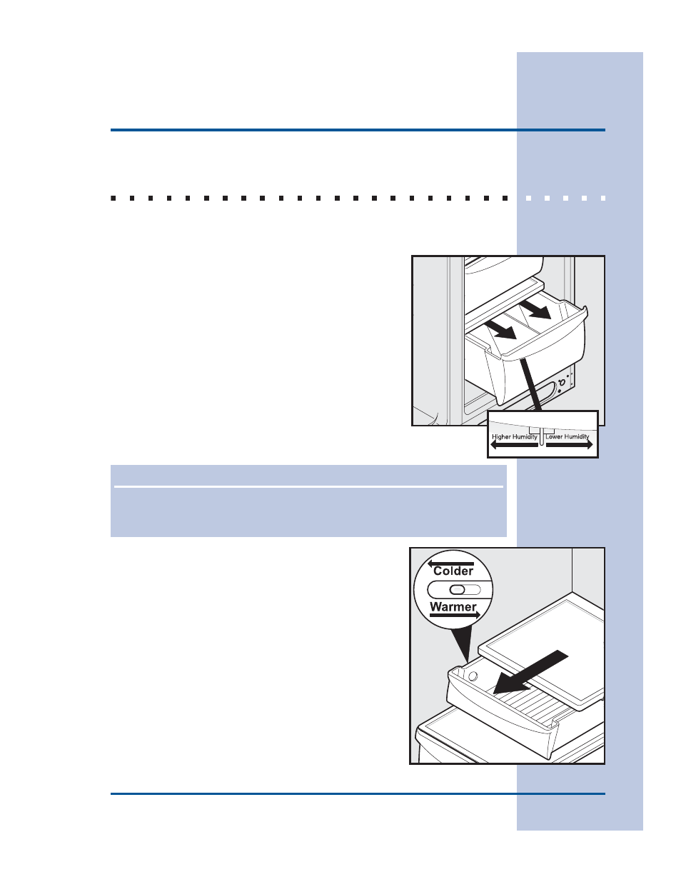 Storage features, Drawers | FRIGIDAIRE 241540100 (1203) User Manual | Page 17 / 40