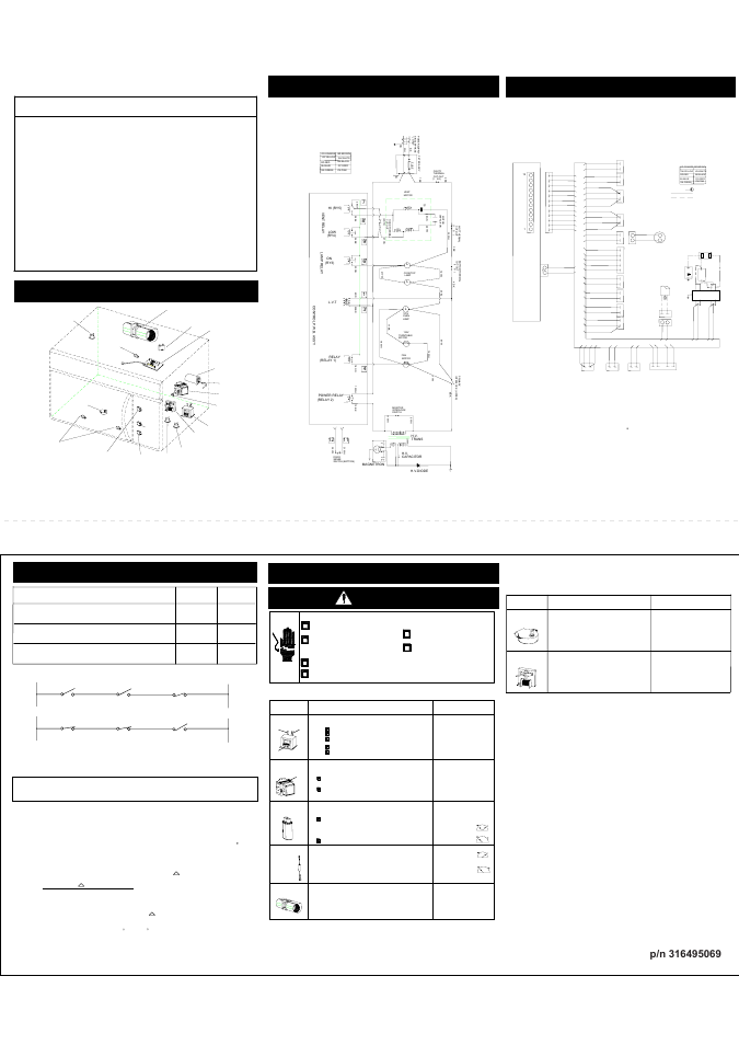 FRIGIDAIRE 316495069 User Manual | 1 page