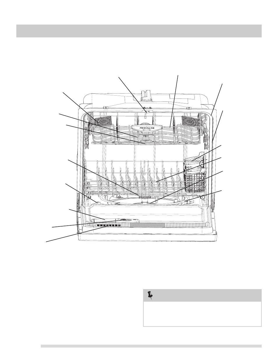 Dishwasher features | FRIGIDAIRE 154889301 User Manual | Page 4 / 16