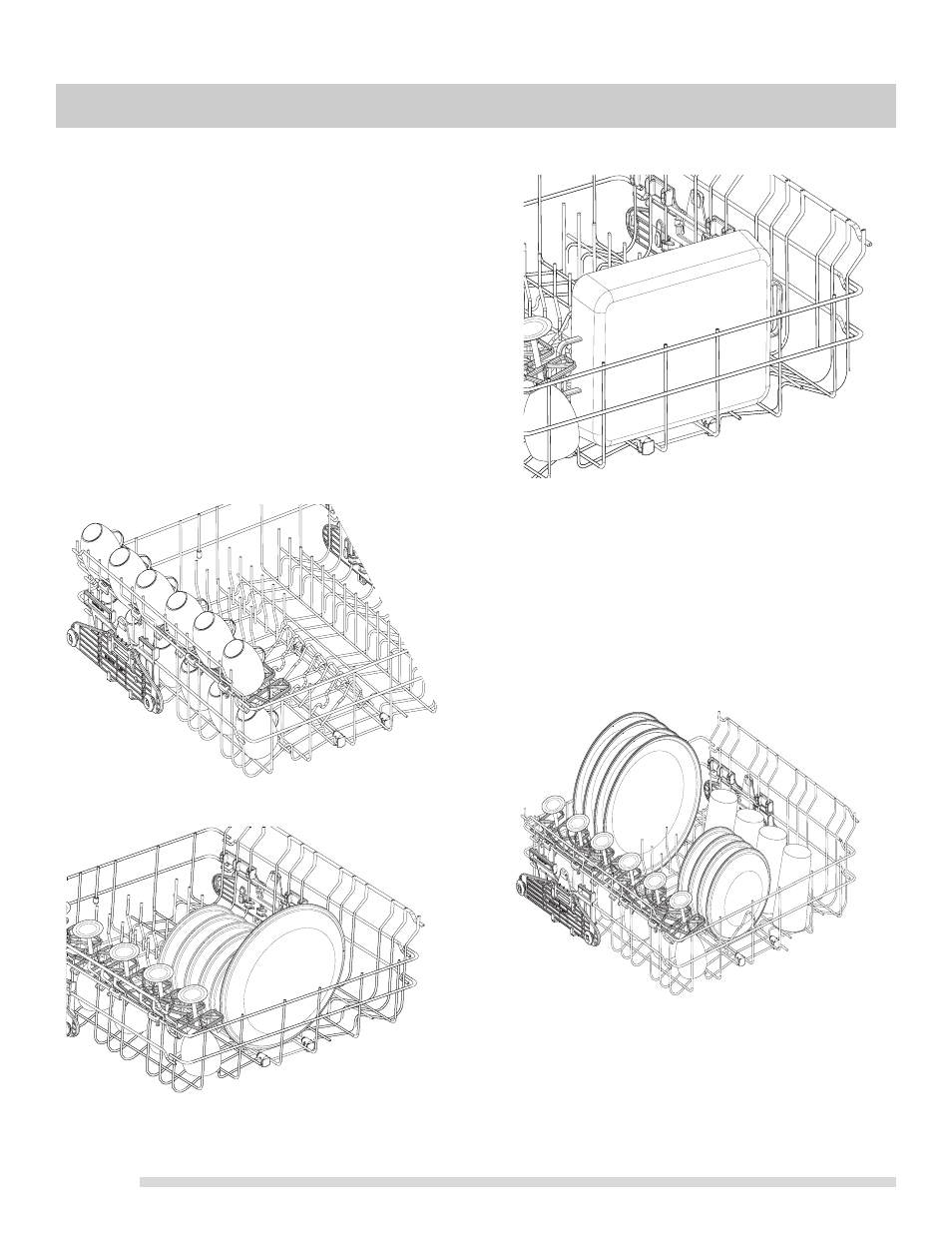 Bowl tines, Top rack cycle, Preparing and loading dishes | FRIGIDAIRE 154889301 User Manual | Page 8 / 16