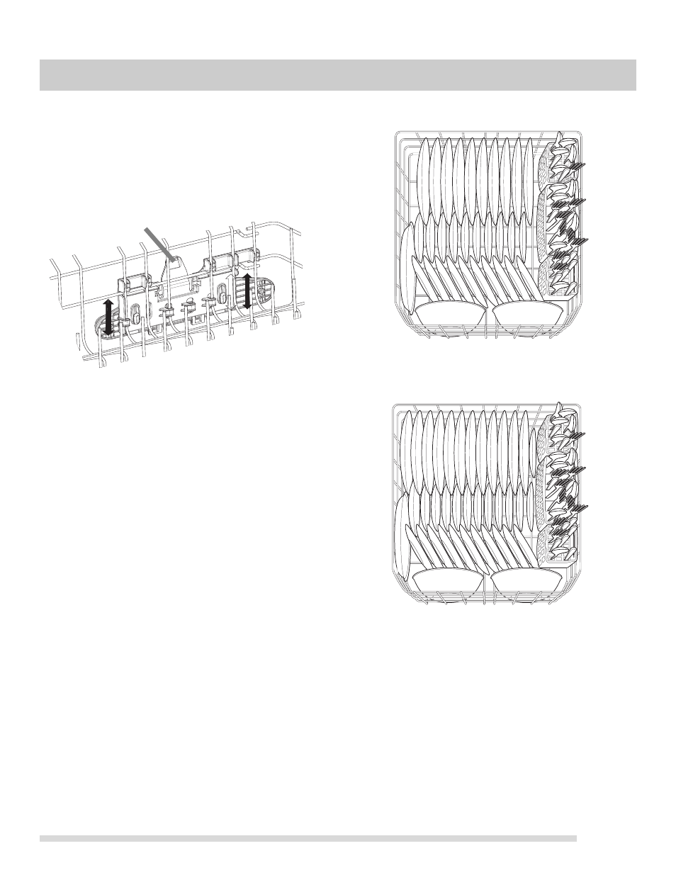 Loading the bottom rack | FRIGIDAIRE 154889301 User Manual | Page 9 / 16