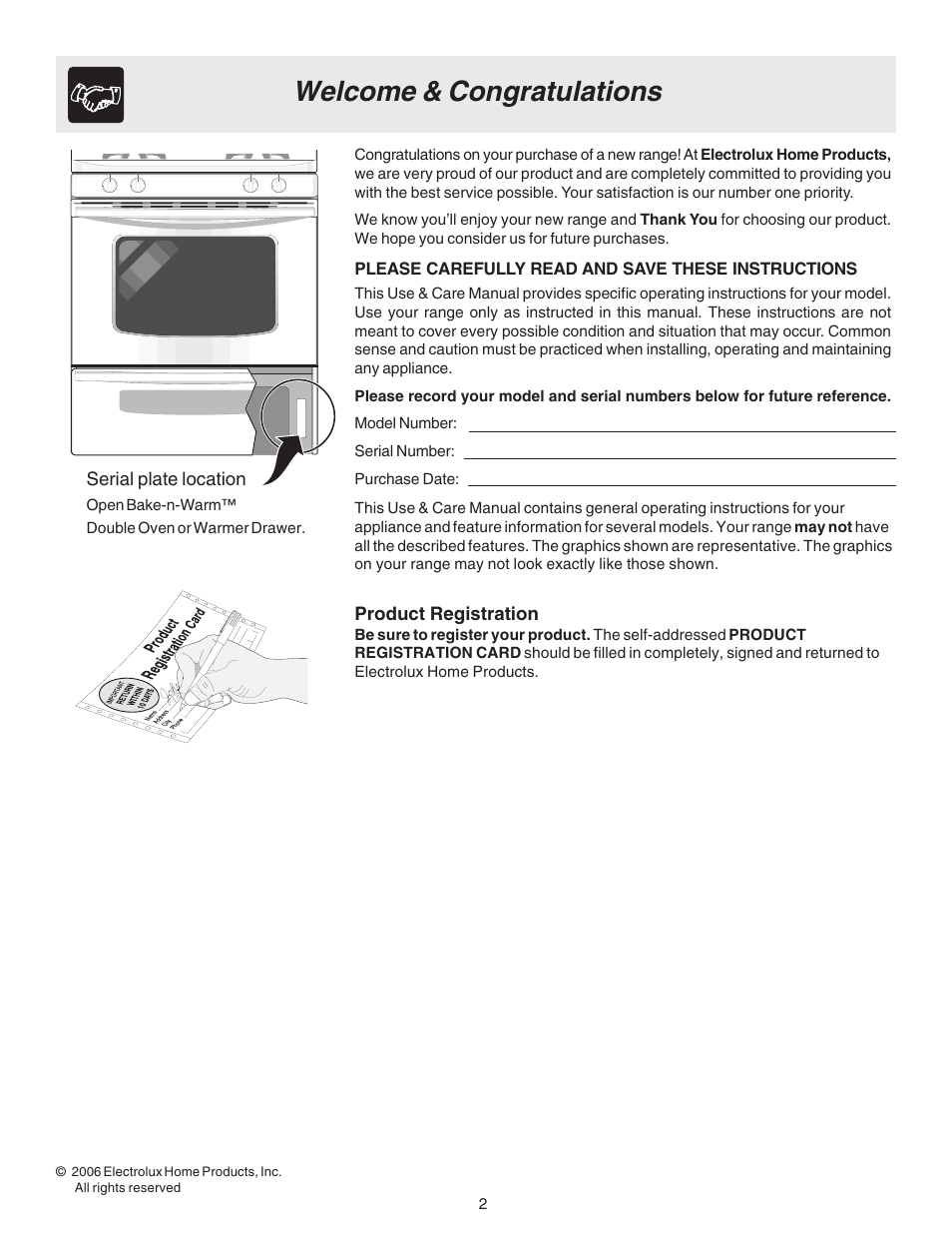 FRIGIDAIRE 316417128 User Manual | Page 2 / 36