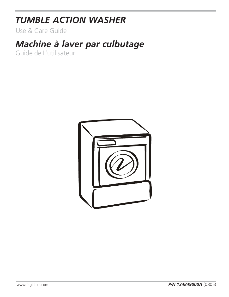 FRIGIDAIRE 134849000A User Manual | 11 pages