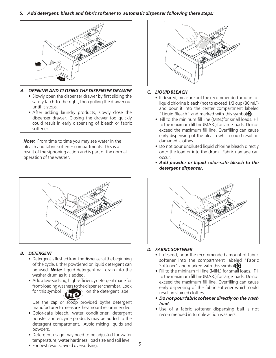 FRIGIDAIRE 134849000A User Manual | Page 5 / 11