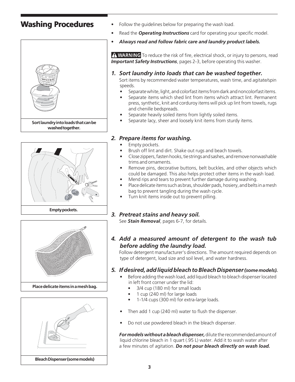 FRIGIDAIRE 131843000E User Manual | Page 3 / 12