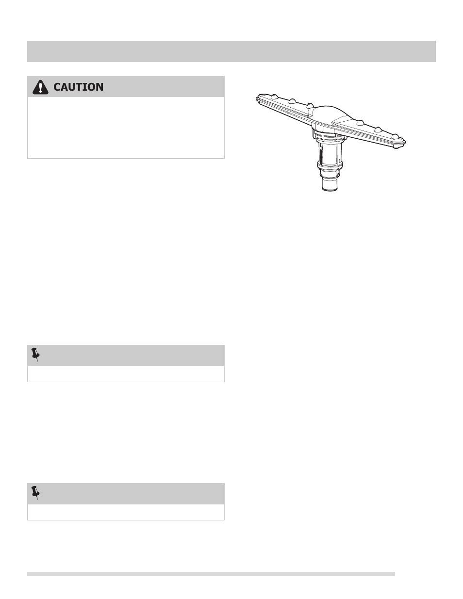 Winterizing, Care and cleaning cleaning the spray arm, Caution | FRIGIDAIRE 154575701 User Manual | Page 15 / 20