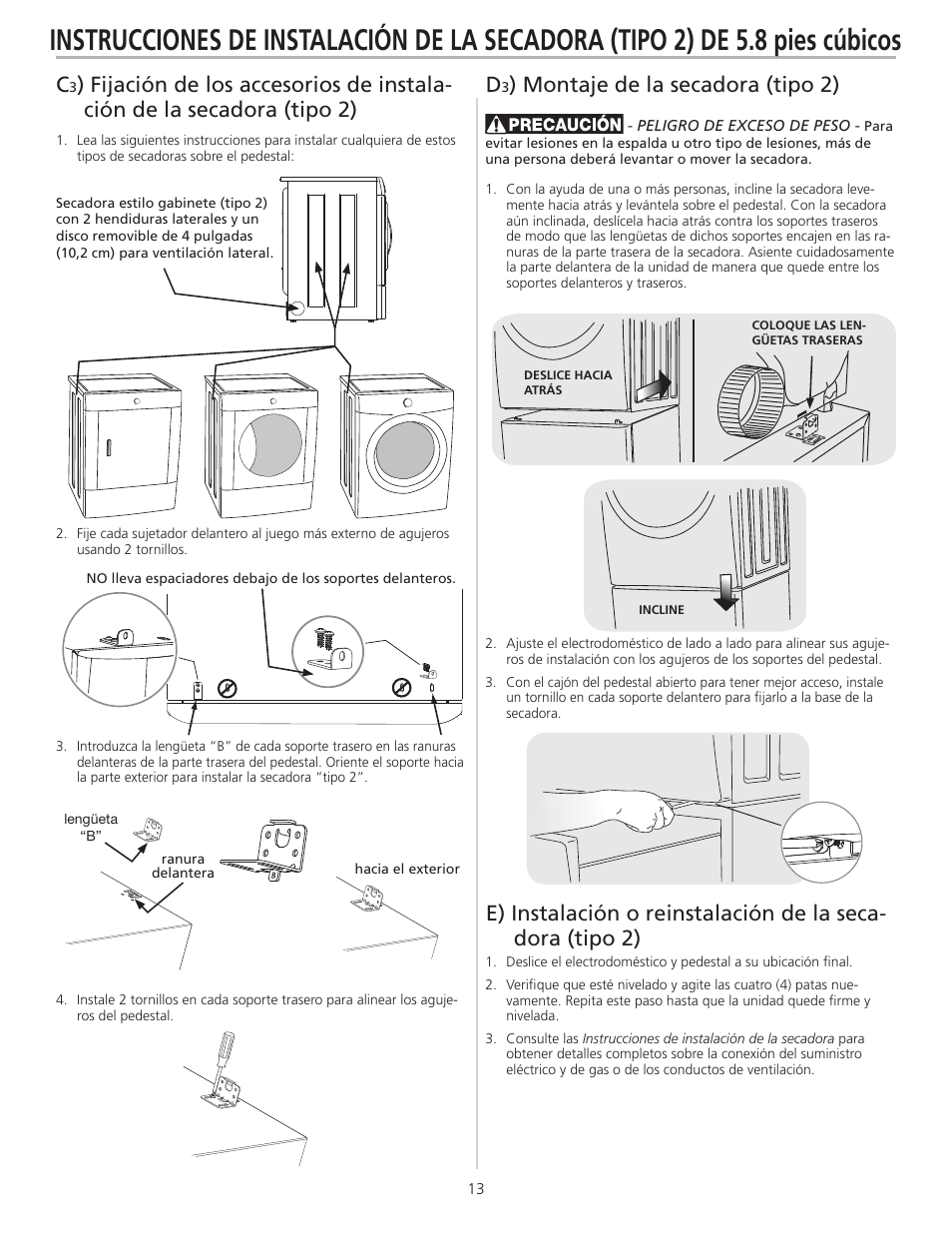 FRIGIDAIRE 137147900 A User Manual | Page 13 / 16