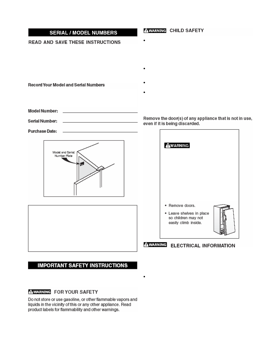 FRIGIDAIRE Beverage Center Refrigerator User Manual | Page 2 / 13