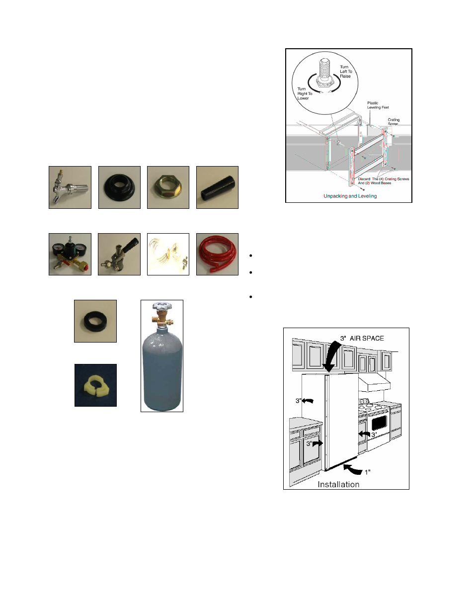 FRIGIDAIRE Beverage Center Refrigerator User Manual | Page 4 / 13