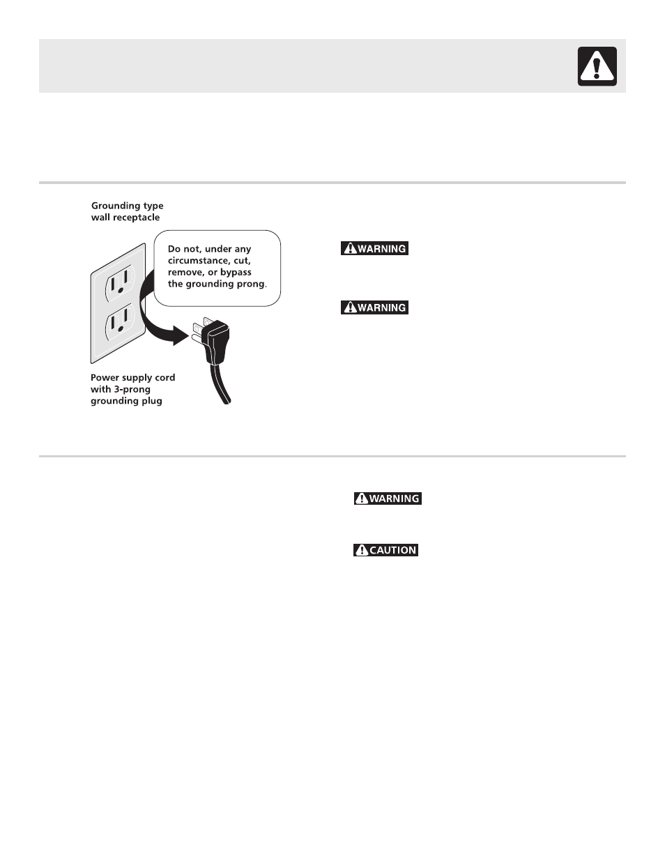 Important safety instructions | FRIGIDAIRE ES300 User Manual | Page 5 / 24
