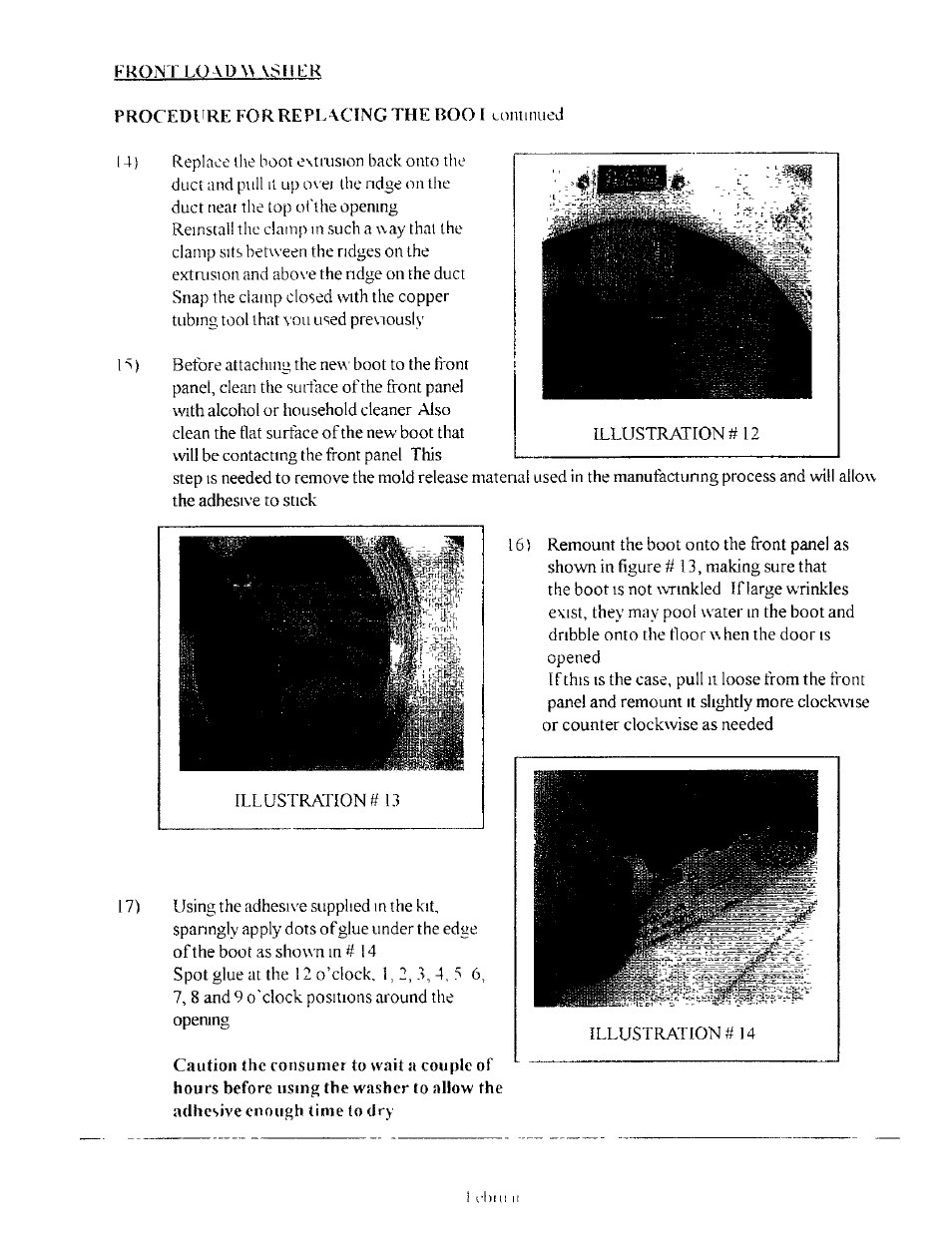 Front lovow vsnfc:r | FRIGIDAIRE 5303937140 User Manual | Page 6 / 6