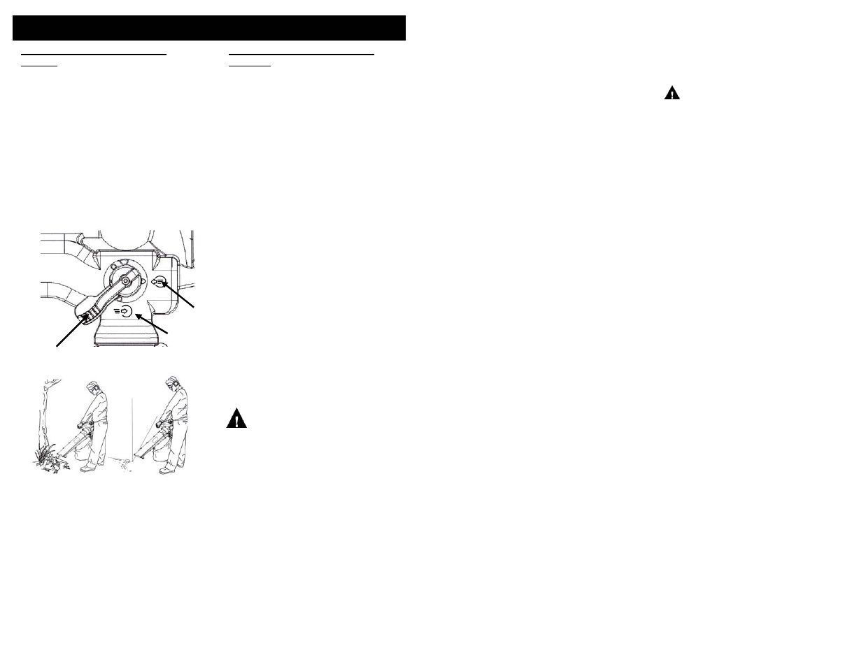 Safety & warning instruction, Operating instructions | Fantom Vacuum PT205HA User Manual | Page 5 / 8