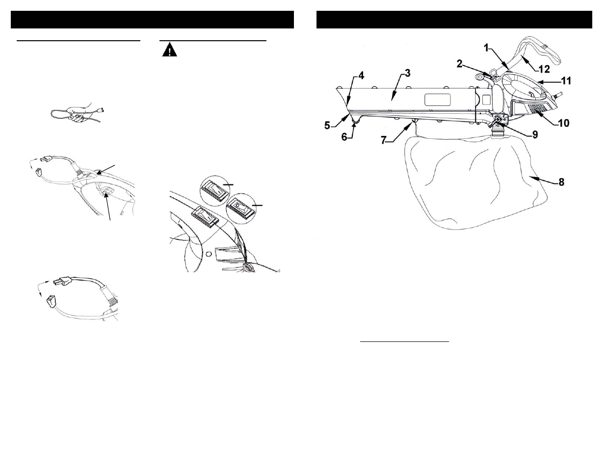 Getting to know your leaf blower, Operating instructions | Fantom Vacuum PT205HA User Manual | Page 7 / 8