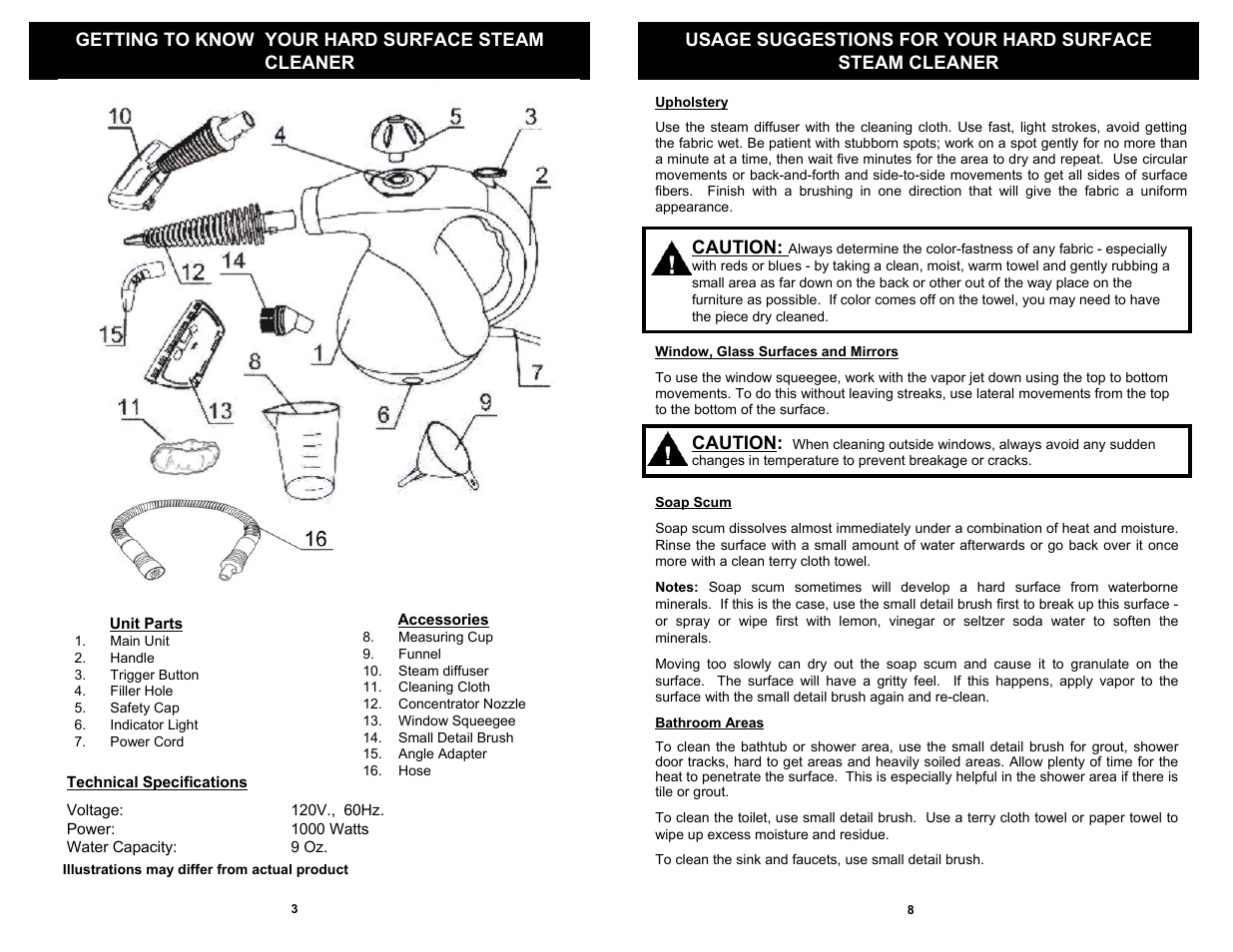 Fantom Vacuum SC710H User Manual | Page 4 / 6