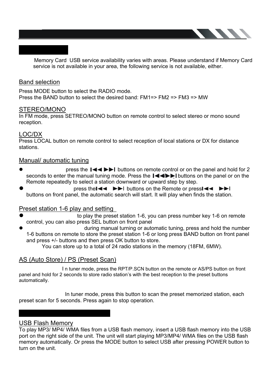 Digital tuner | Farenheit Technologies TID-360 User Manual | Page 13 / 26