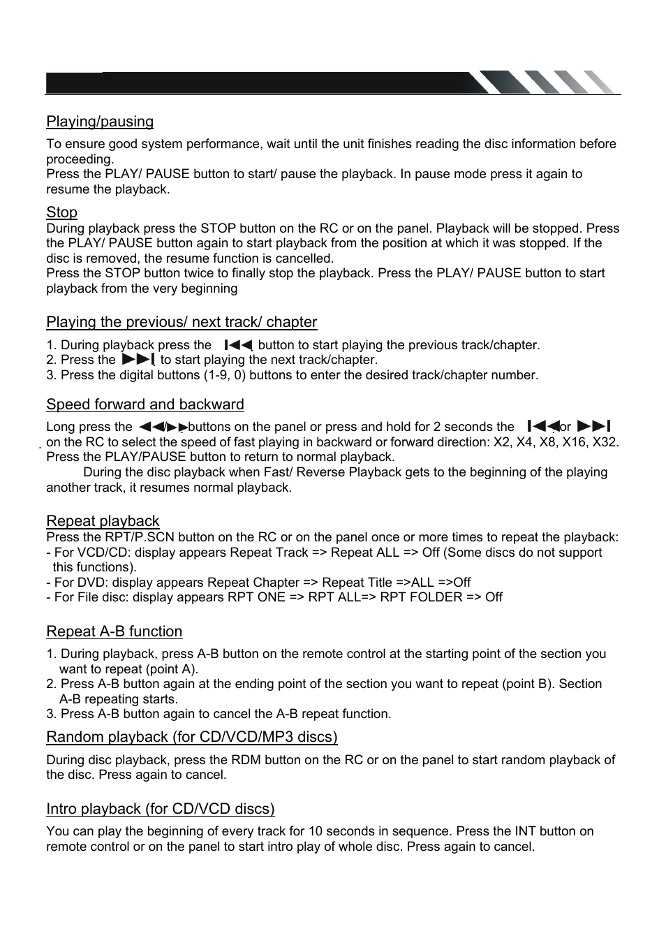 Farenheit Technologies DVD-22T User Manual | Page 15 / 25