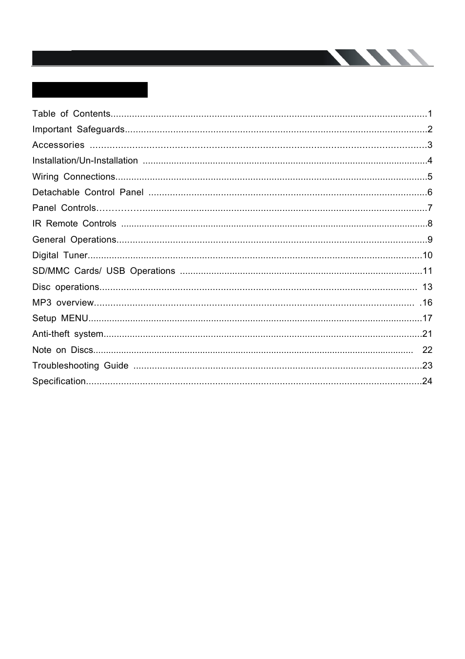 Farenheit Technologies DVD-22T User Manual | Page 2 / 25