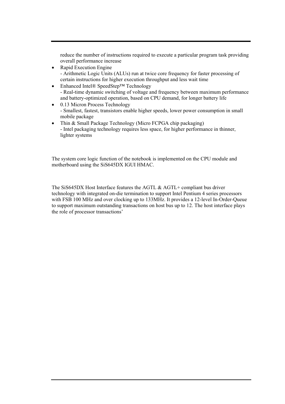 5 system core logic, Hardware functional overview | FIC M296 User Manual | Page 104 / 175