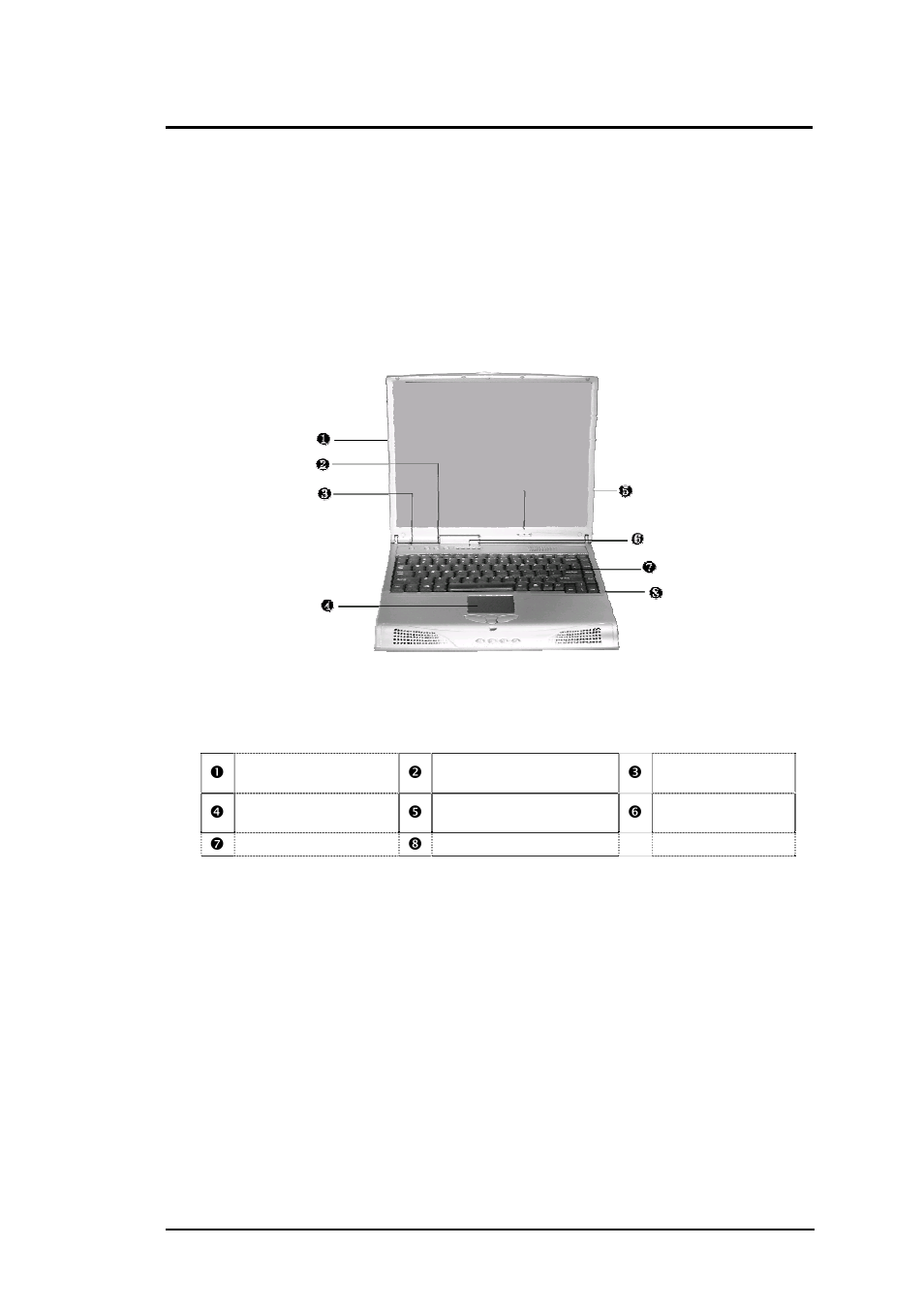 1 inside the notebook, Color lcd display panel | FIC M296 User Manual | Page 11 / 175