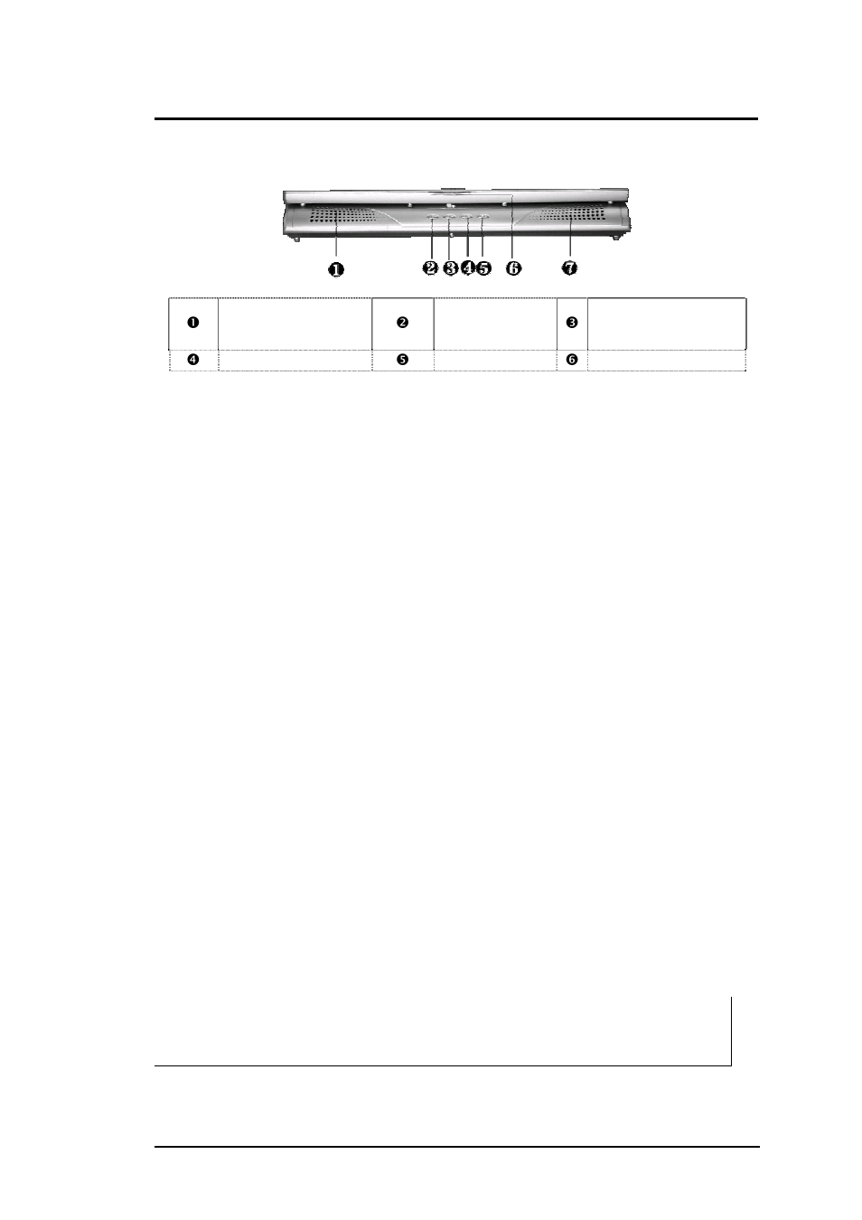 2 front side of the notebook, Built-in stereo speakers, Lock on/off switch | Remind button, Cover switch, Audio-dj display | FIC M296 User Manual | Page 17 / 175