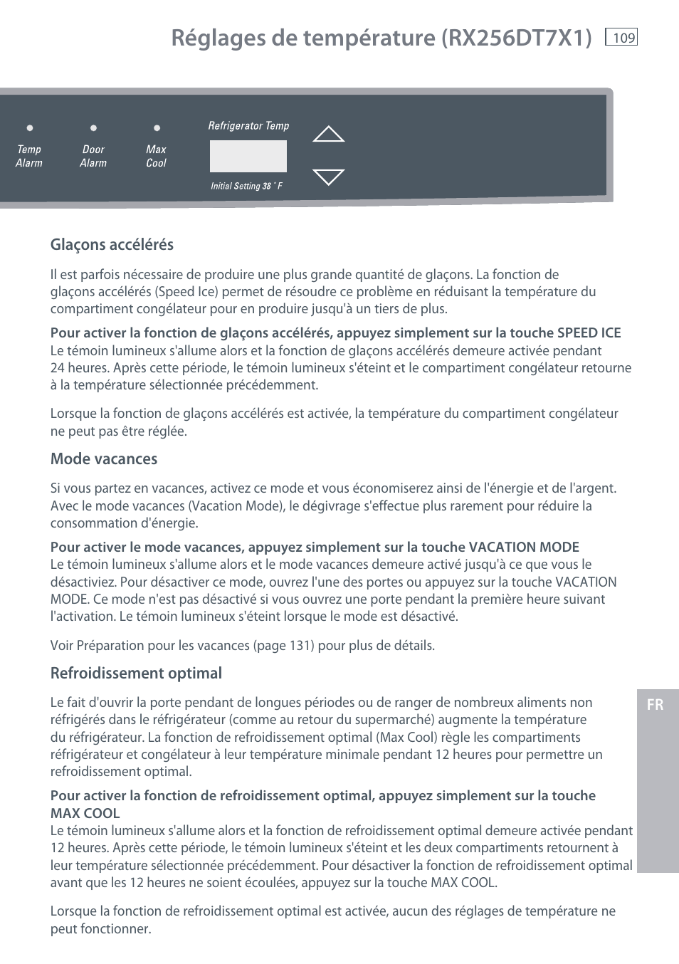 Fisher & Paykel RX256 User Manual | Page 111 / 148