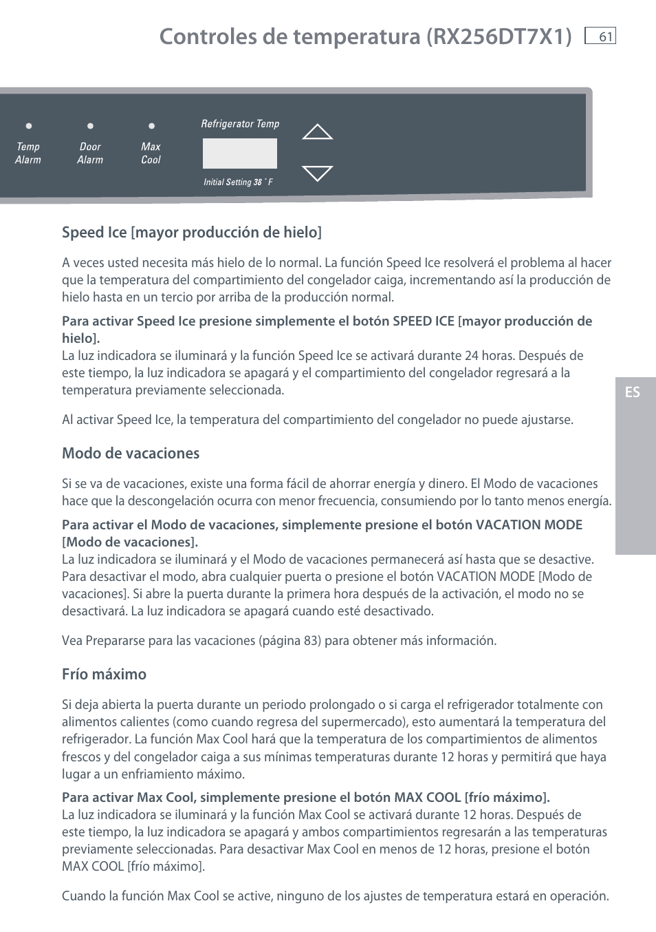 Fisher & Paykel RX256 User Manual | Page 63 / 148