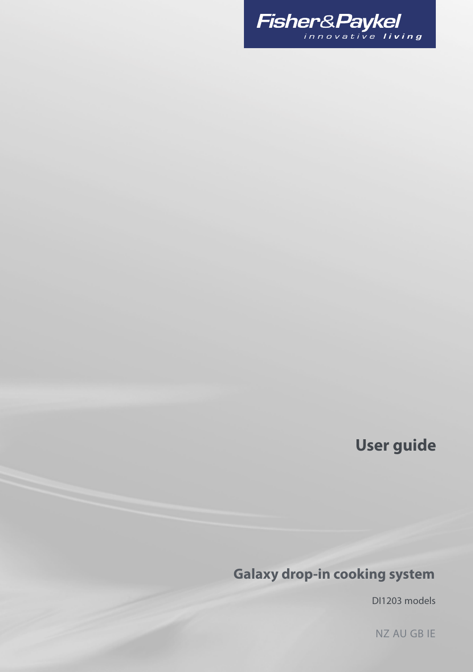 Fisher & Paykel DI1203 User Manual | 36 pages