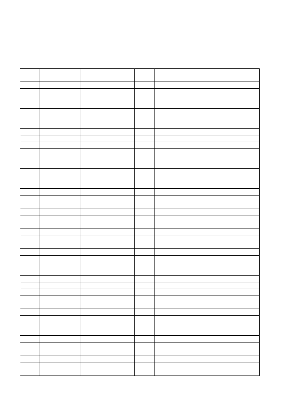 Parts list | Fisher & Paykel BI601QASE2 User Manual | Page 38 / 41