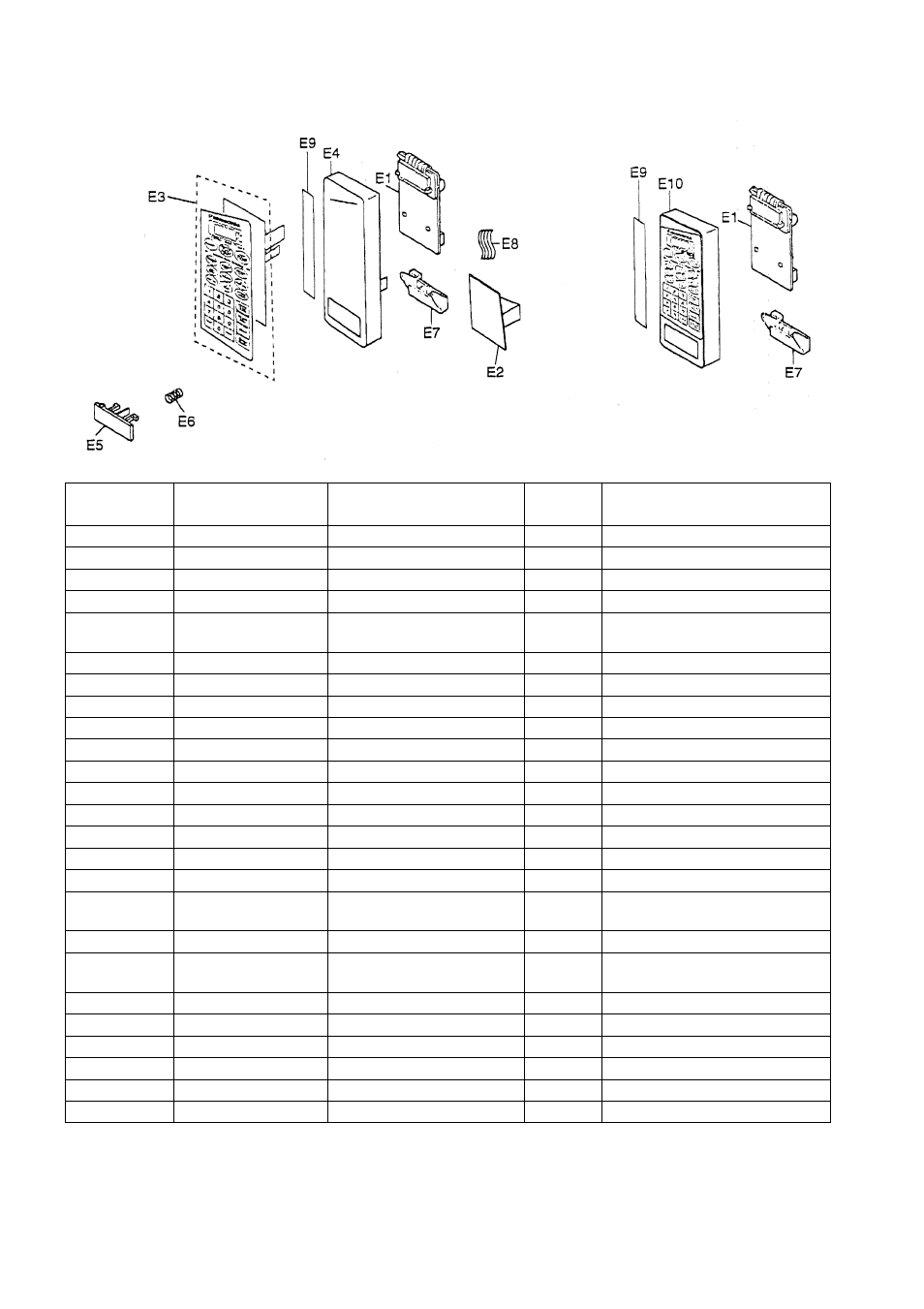 Escutcheon base assembly | Fisher & Paykel BI601QASE2 User Manual | Page 40 / 41