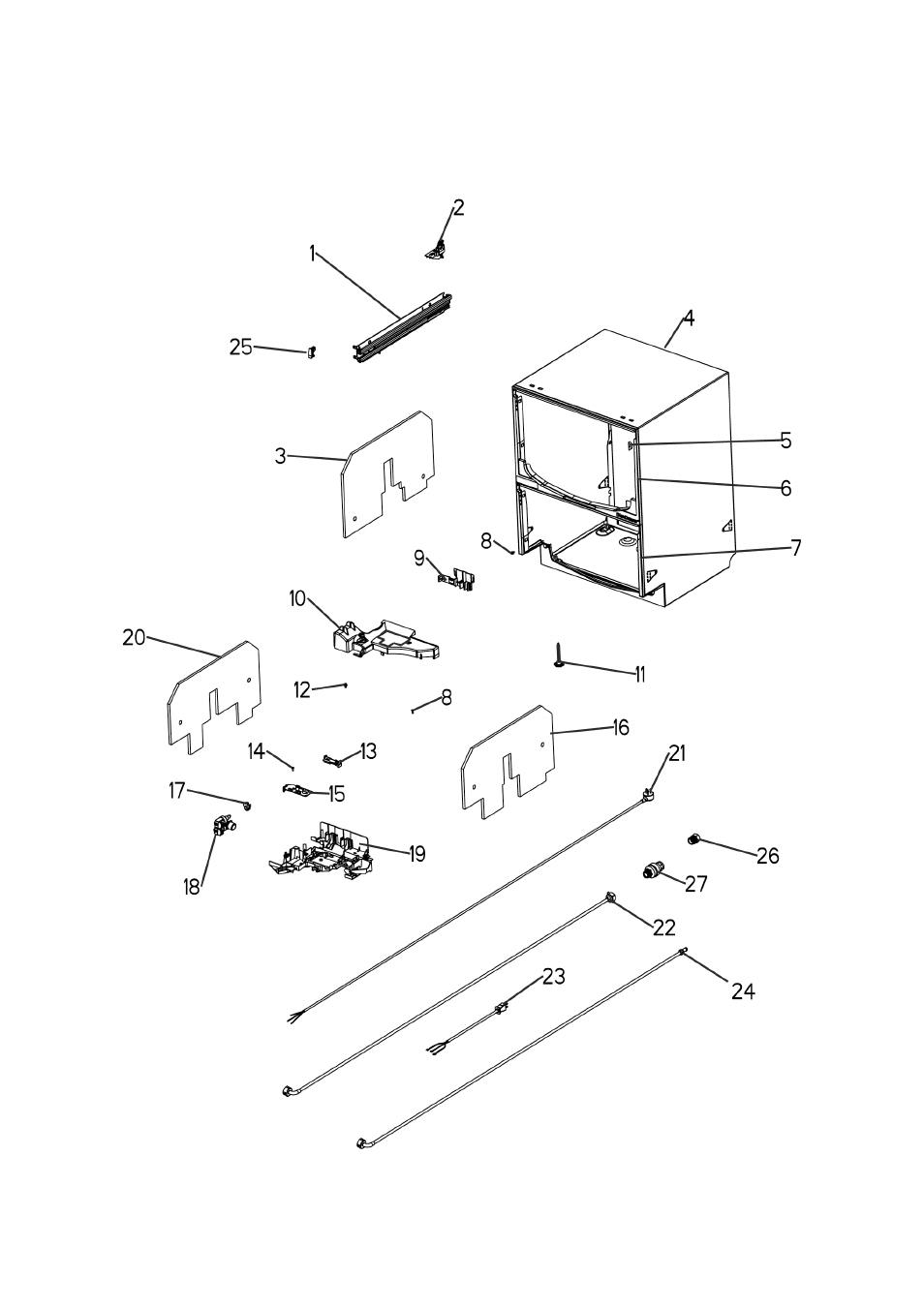 Cabinet | Fisher & Paykel DD603H User Manual | Page 12 / 27