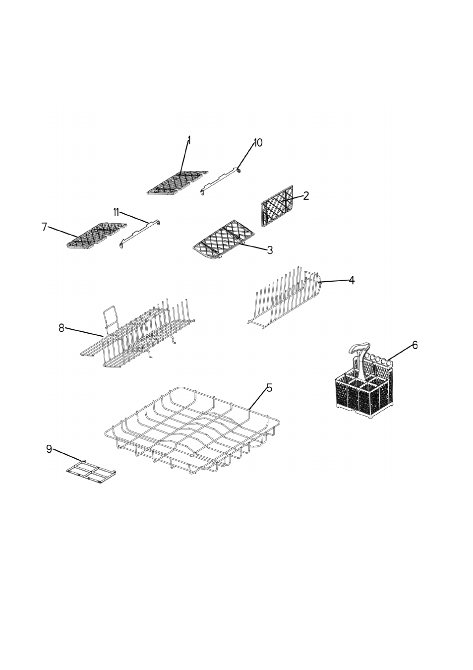 Baskets & racks | Fisher & Paykel DD603H User Manual | Page 20 / 27