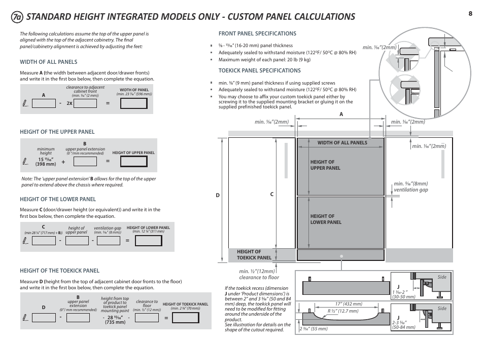 Fisher & Paykel DD24DCX7 User Manual | Page 8 / 21