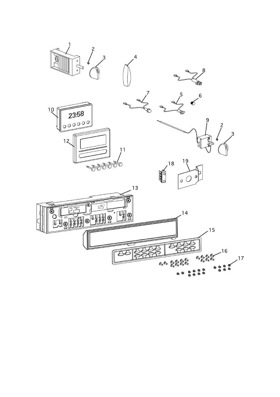 Built in double controls | Fisher & Paykel BI600XC User Manual | Page 8 / 35