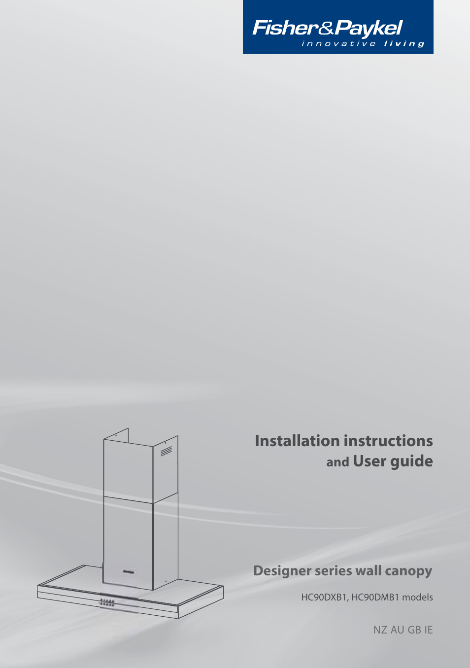 Fisher & Paykel HC90DXB1 User Manual | 12 pages