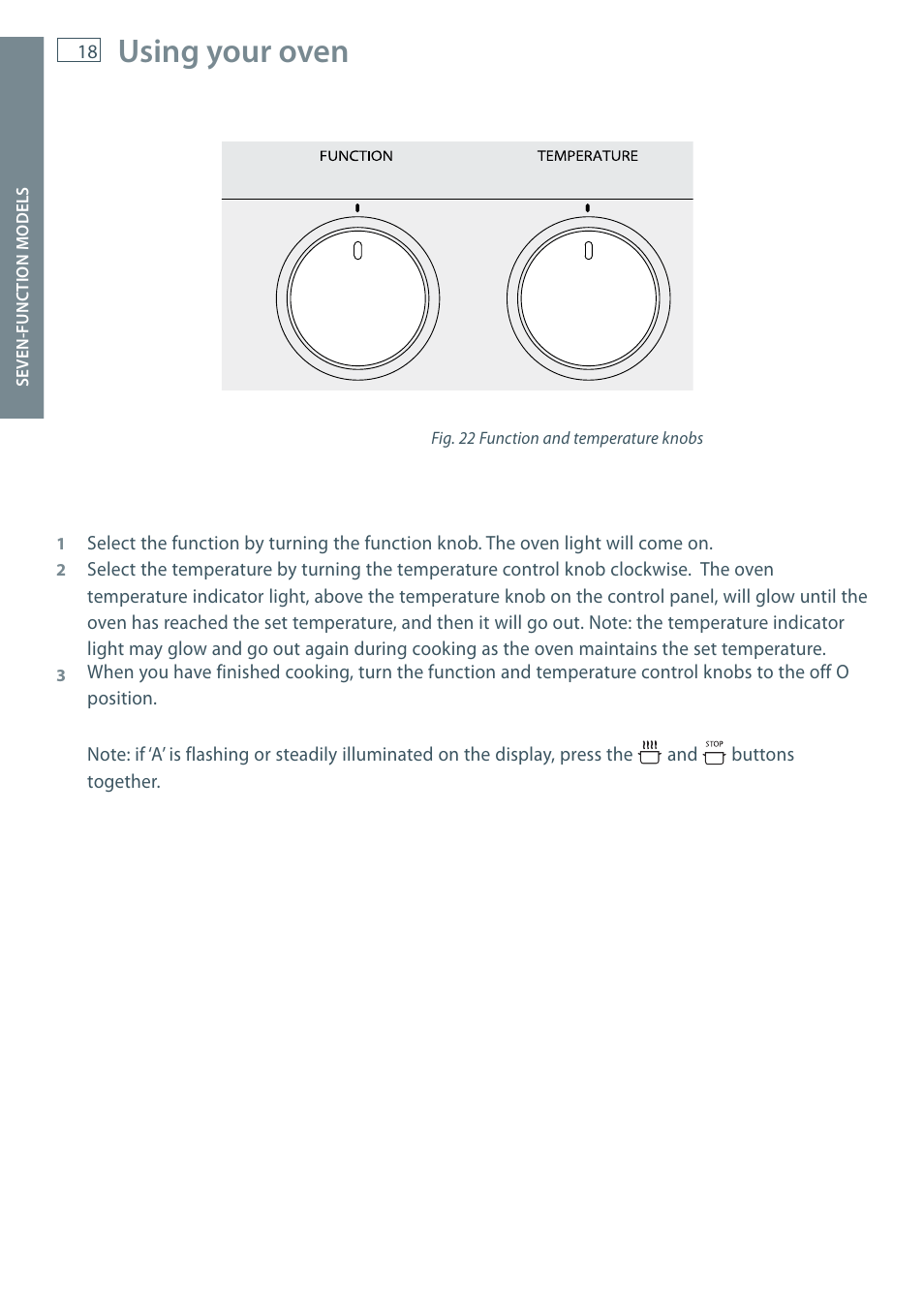 Using your oven | Fisher & Paykel OR90 User Manual | Page 20 / 44