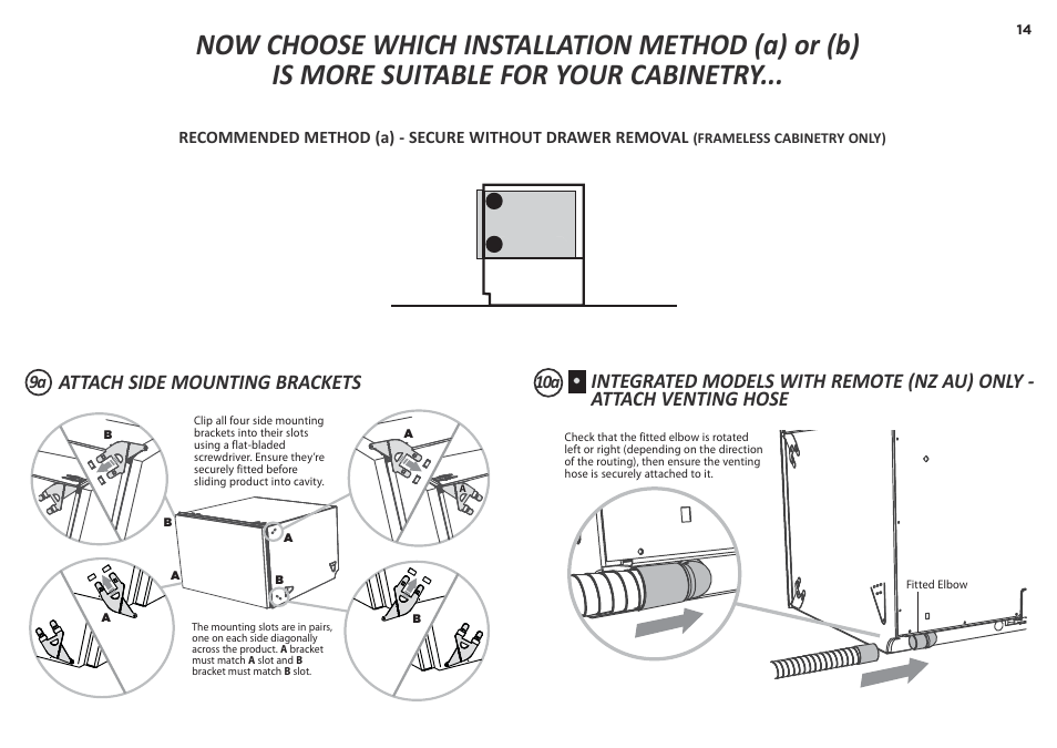 Fisher & Paykel DD90SDF(H)TX2 User Manual | Page 14 / 24