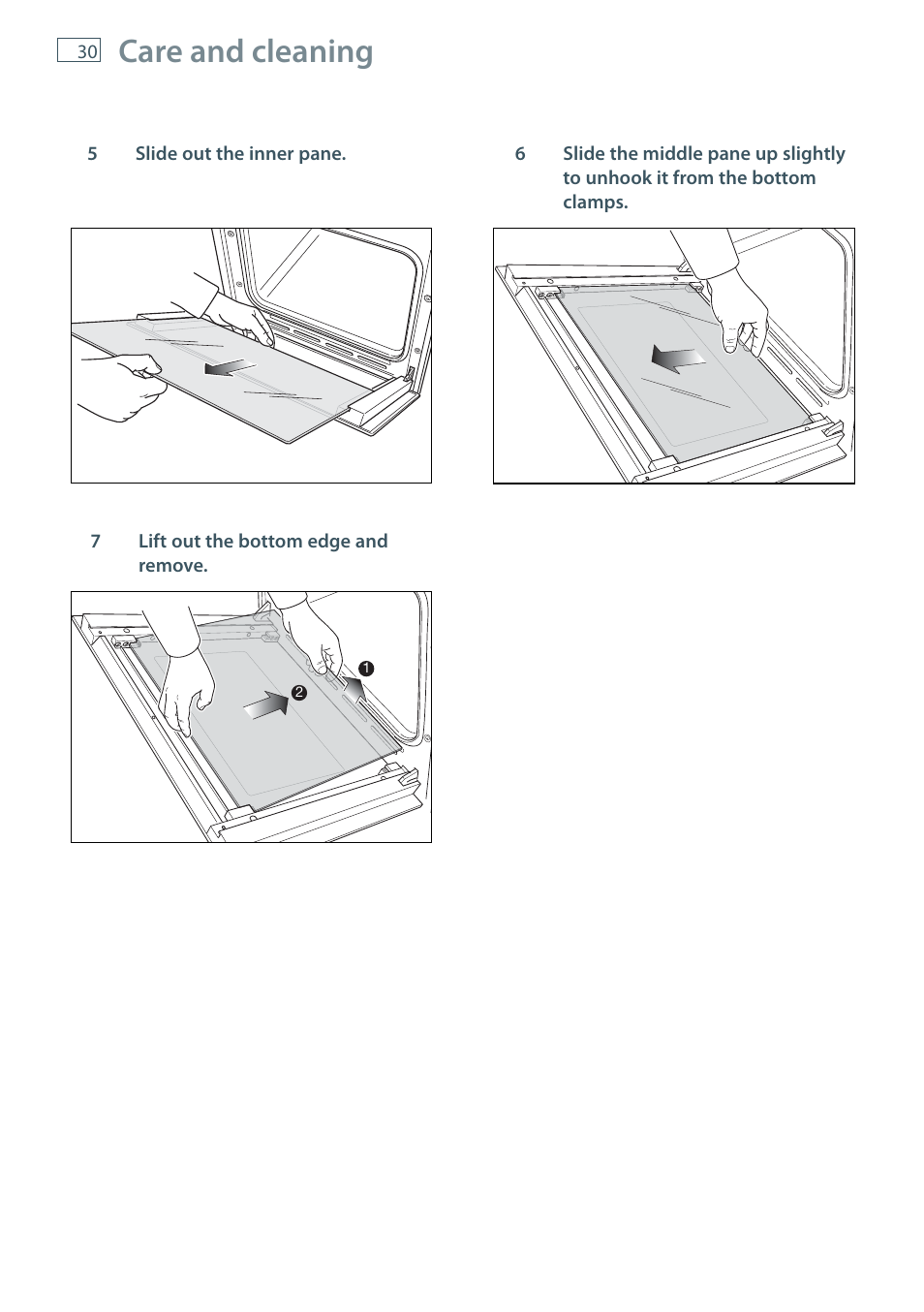 Care and cleaning | Fisher & Paykel OB60S9DE User Manual | Page 32 / 44