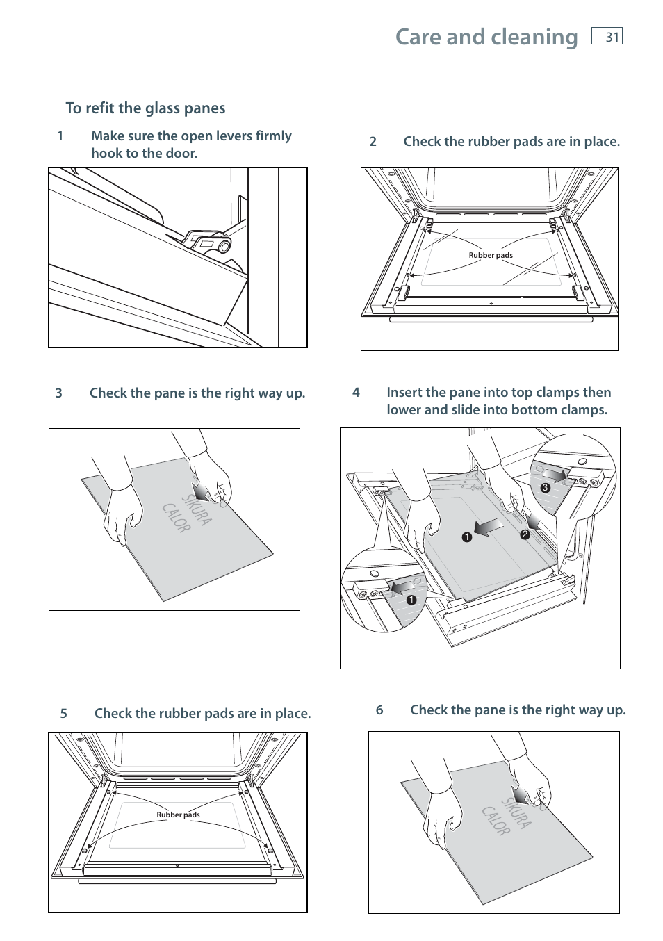 Care and cleaning | Fisher & Paykel OB60S9DE User Manual | Page 33 / 44