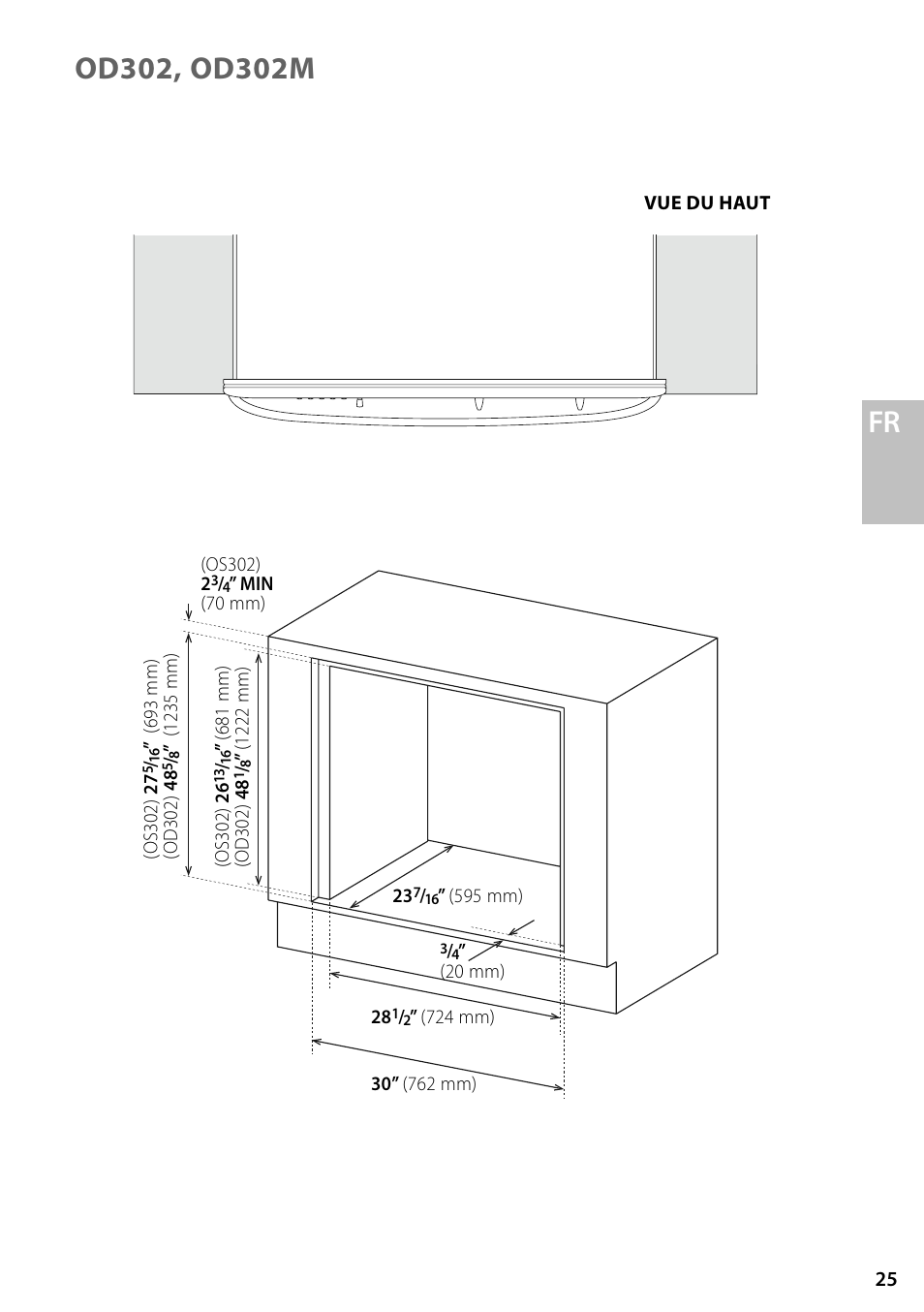 Fisher & Paykel OD302 User Manual | Page 25 / 32