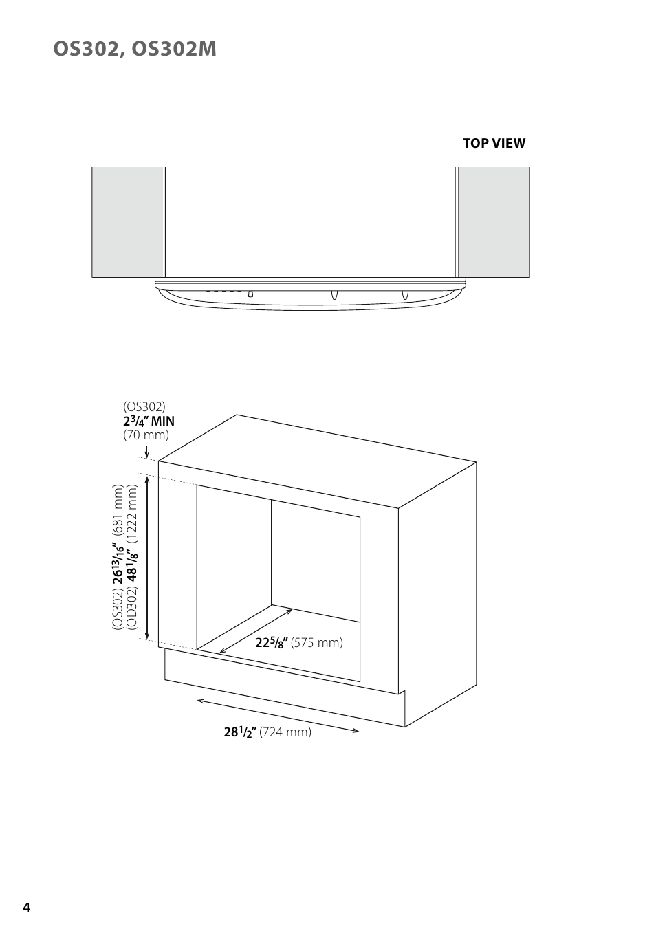 Fisher & Paykel OD302 User Manual | Page 4 / 32
