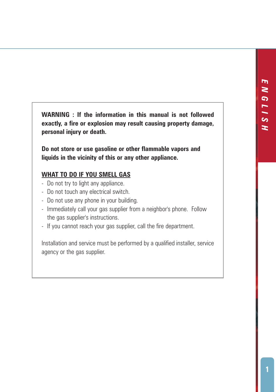 English | Fisher & Paykel GC901M User Manual | Page 3 / 24